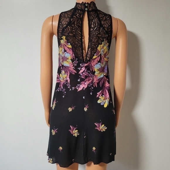 Free people Marsha  lace boho slipdress size extra small. - Picture 7 of 13